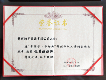 2017在“中國夢.勞動(dòng)美”大賽中獲優(yōu)秀組織獎(jiǎng)