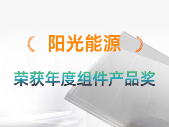高光時(shí)刻 | GIGA系列榮耀加冕！陽光能源斬獲“年度組件產(chǎn)品獎(jiǎng)”